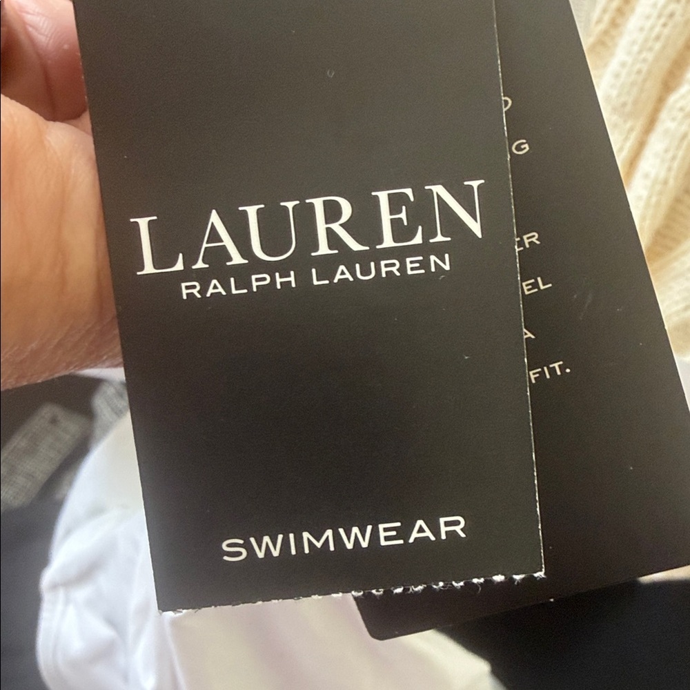 Ralph Lauren Black Label White Wrap Swimsuit - Picture 14 of 16